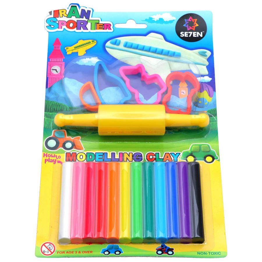 Buy SE7EN Iran Sporter Play Dough - Modelling Clay, For Kids, 3+ Years &  Above Online at Best Price of Rs 115 - bigbasket